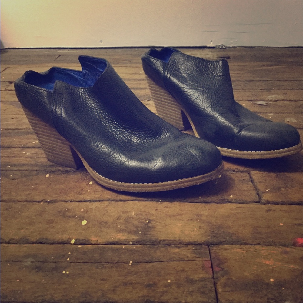 Jeffrey Campbell Ibiza Vinton Black Mule